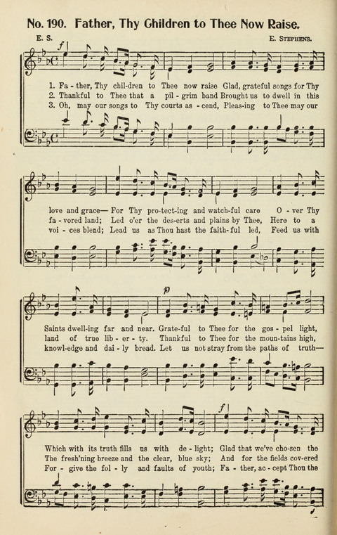 The Songs of Zion: A Collection of Choice Songs page 190