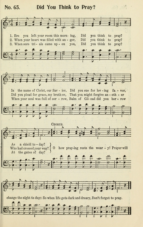 The Songs of Zion: A Collection of Choice Songs page 65