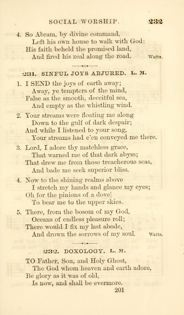 Songs of Zion Enlarged: a manual of the best and most popular hymns and tunes, for social and private devotion page 210