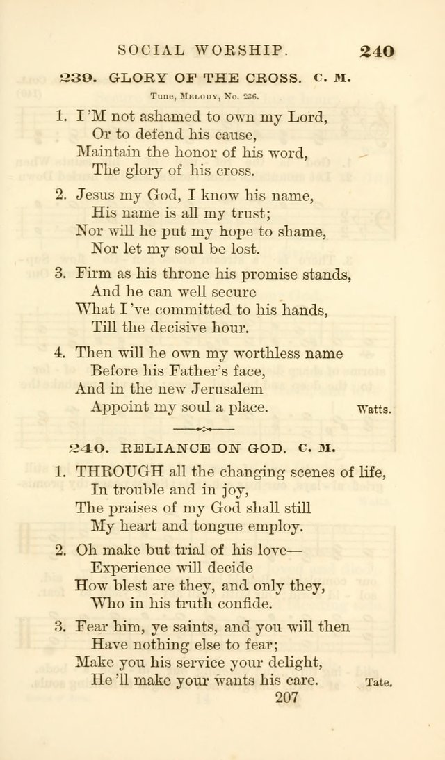 Songs of Zion Enlarged: a manual of the best and most popular hymns and tunes, for social and private devotion page 216