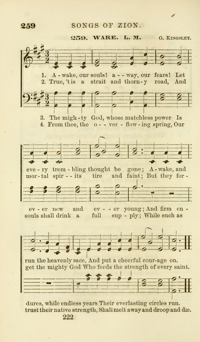 Songs of Zion Enlarged: a manual of the best and most popular hymns and tunes, for social and private devotion page 231