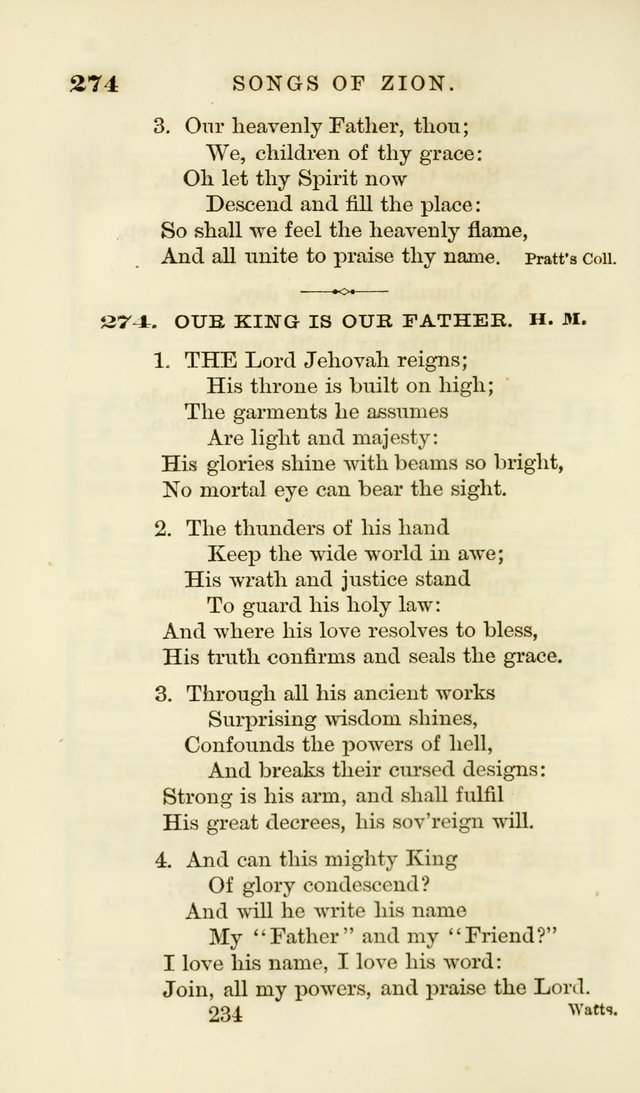 Songs of Zion Enlarged: a manual of the best and most popular hymns and tunes, for social and private devotion page 243