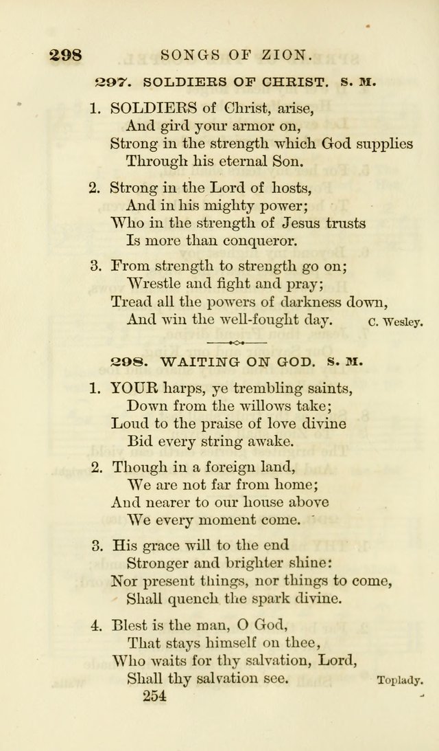 Songs of Zion Enlarged: a manual of the best and most popular hymns and tunes, for social and private devotion page 263