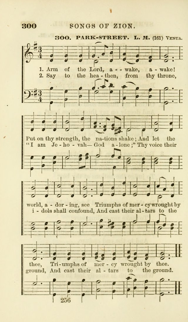 Songs of Zion Enlarged: a manual of the best and most popular hymns and tunes, for social and private devotion page 265