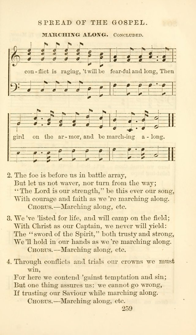 Songs of Zion Enlarged: a manual of the best and most popular hymns and tunes, for social and private devotion page 268