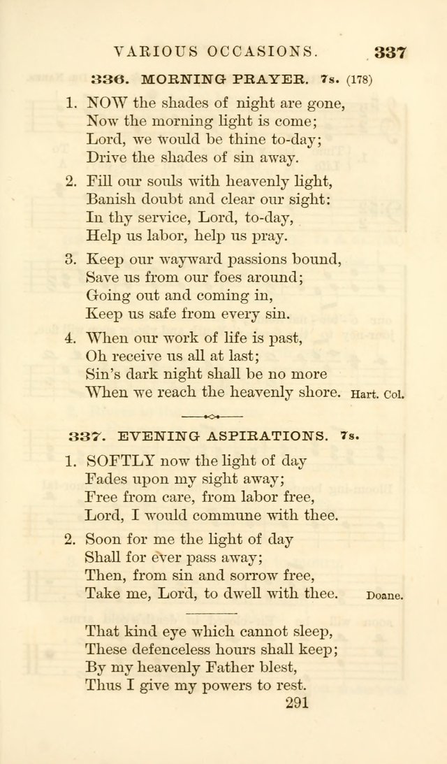 Songs of Zion Enlarged: a manual of the best and most popular hymns and tunes, for social and private devotion page 300