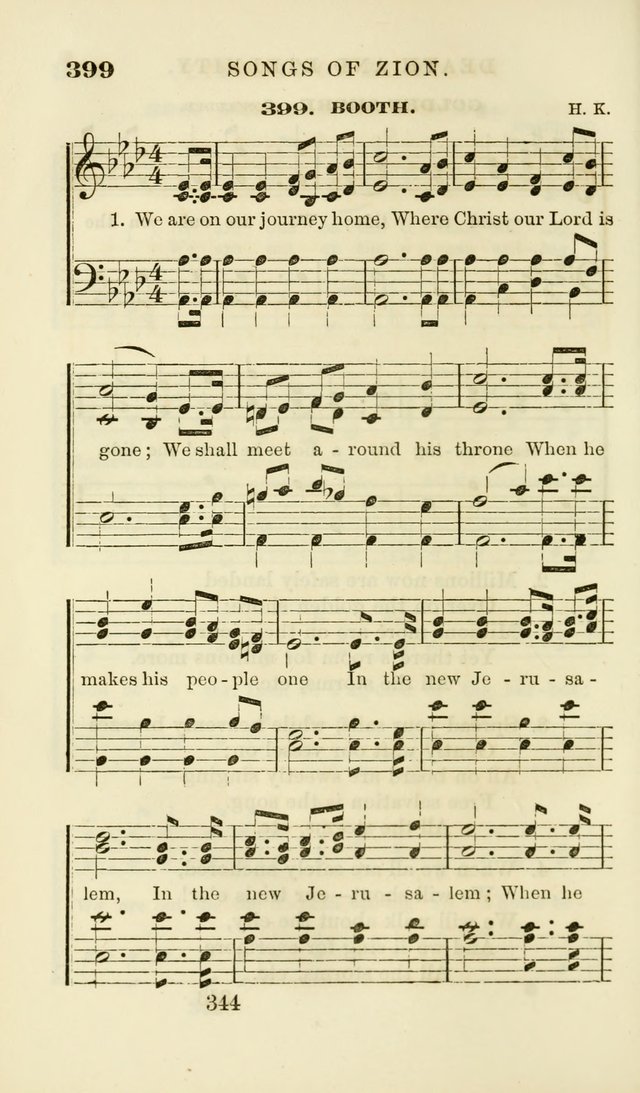 Songs of Zion Enlarged: a manual of the best and most popular hymns and tunes, for social and private devotion page 353