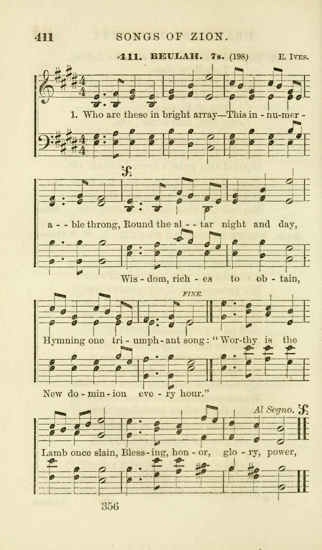 Songs of Zion Enlarged: a manual of the best and most popular hymns and tunes, for social and private devotion page 365