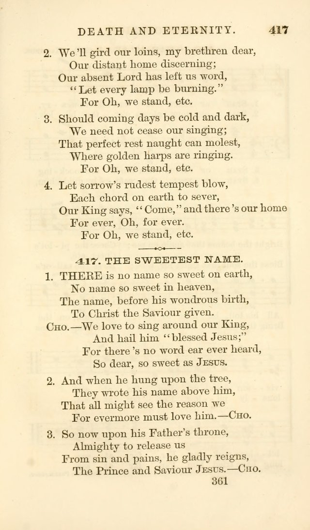 Songs of Zion Enlarged: a manual of the best and most popular hymns and tunes, for social and private devotion page 370