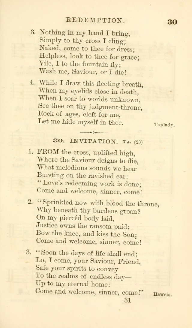 Songs of Zion Enlarged: a manual of the best and most popular hymns and tunes, for social and private devotion page 38