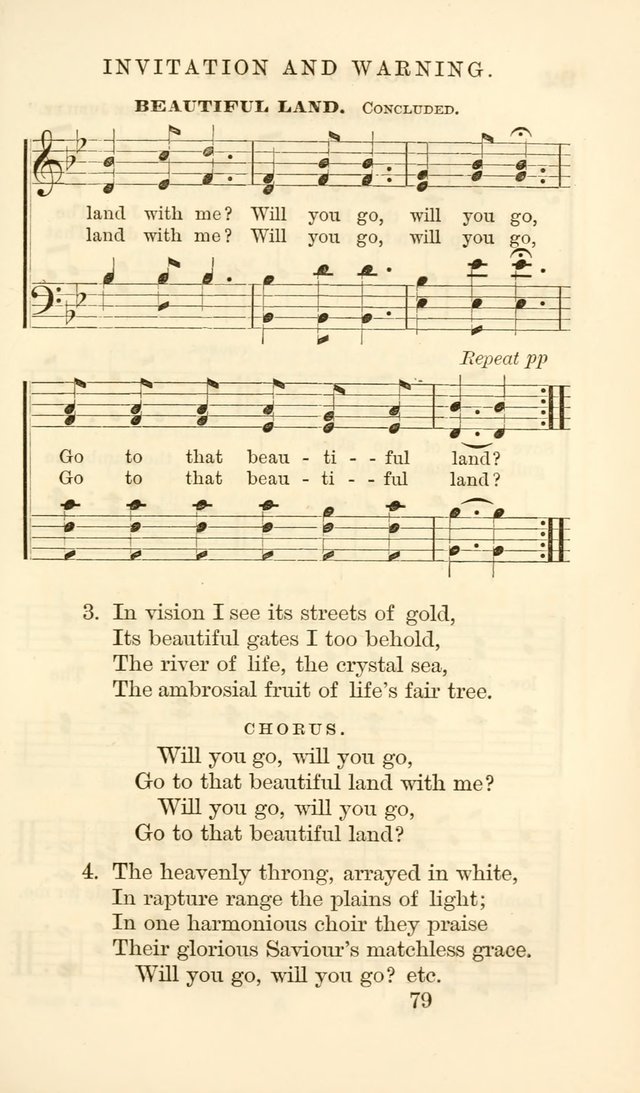 Songs of Zion Enlarged: a manual of the best and most popular hymns and tunes, for social and private devotion page 86