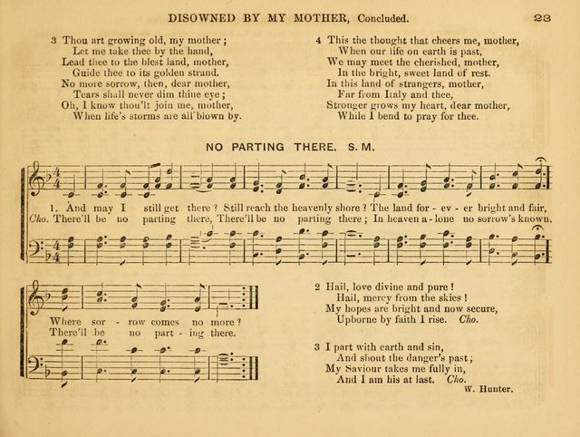 The Timbrel: a collection of solos, duets and choruses, for Sunday schools page 23