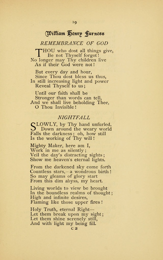 The Treasury of American Sacred Song with Notes Explanatory and Biographical page 20