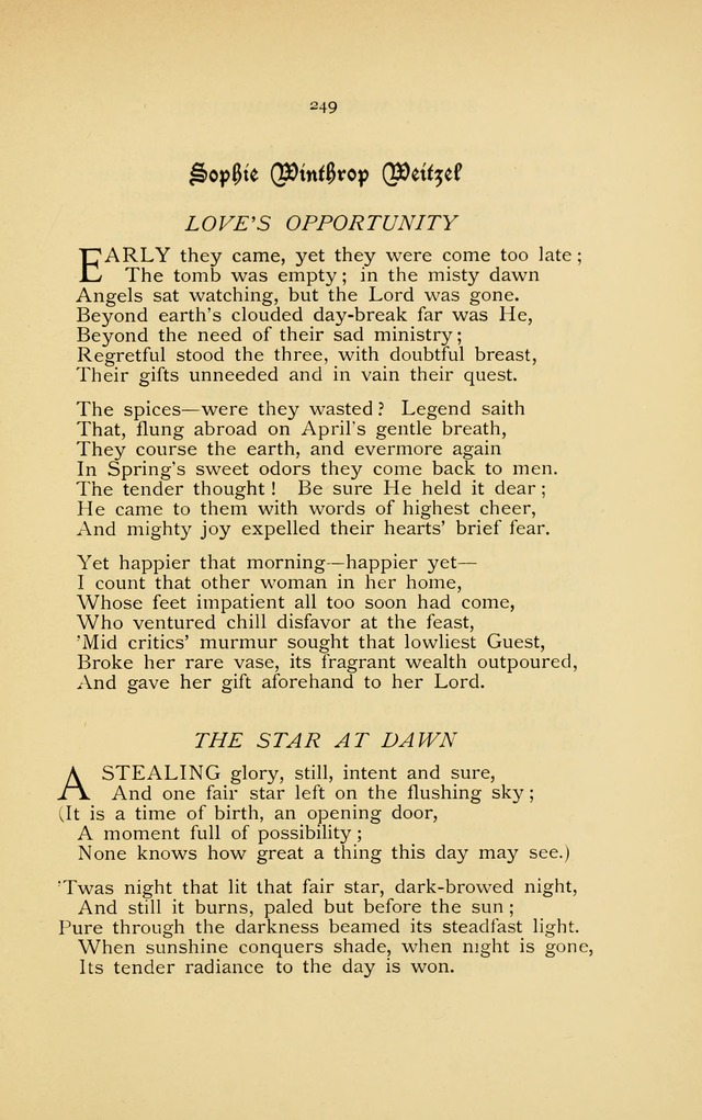 The Treasury of American Sacred Song with Notes Explanatory and Biographical page 250