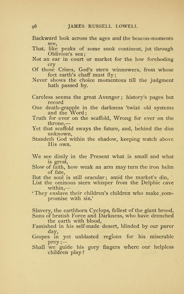 The Treasury of American Sacred Song with Notes Explanatory and Biographical page 99