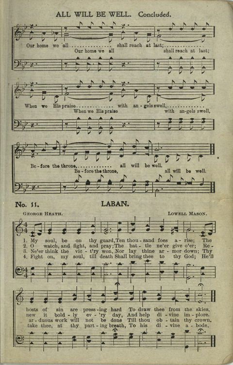 Temple Bells: for Sunday-Schools, Singing-Schools, Revivals, Conventions page 11