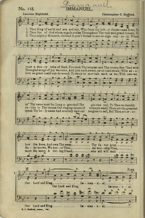 Temple Bells: for Sunday-Schools, Singing-Schools, Revivals, Conventions page 124