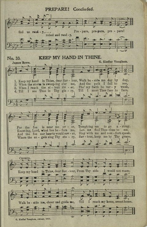 Temple Bells: for Sunday-Schools, Singing-Schools, Revivals, Conventions page 33