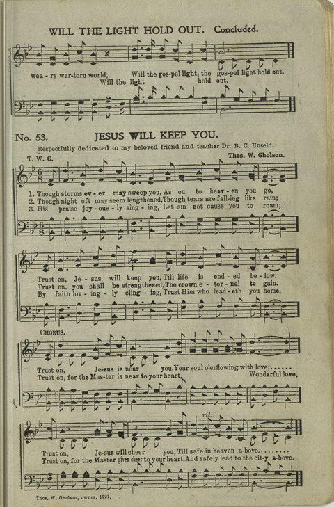 Temple Bells: for Sunday-Schools, Singing-Schools, Revivals, Conventions page 53