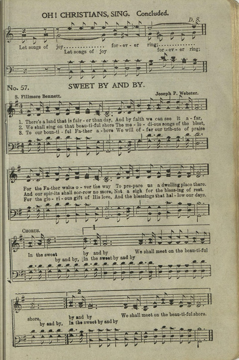 Temple Bells: for Sunday-Schools, Singing-Schools, Revivals, Conventions page 57