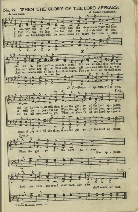 Temple Bells: for Sunday-Schools, Singing-Schools, Revivals, Conventions page 79