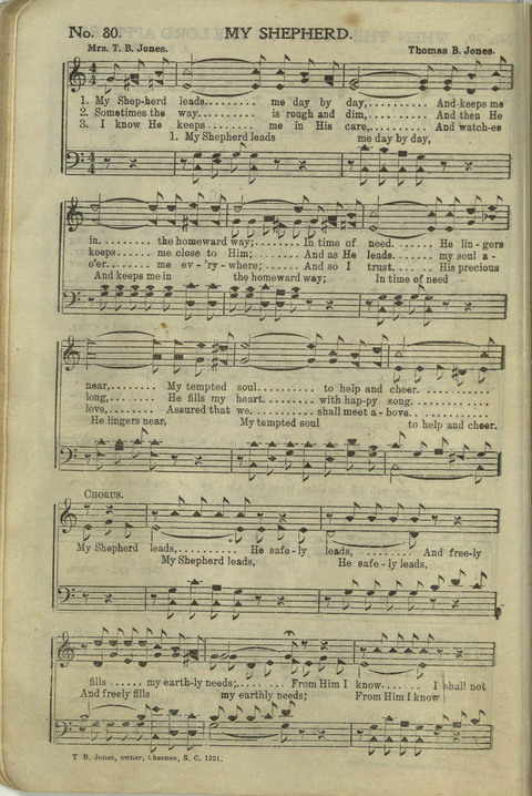 Temple Bells: for Sunday-Schools, Singing-Schools, Revivals, Conventions page 80