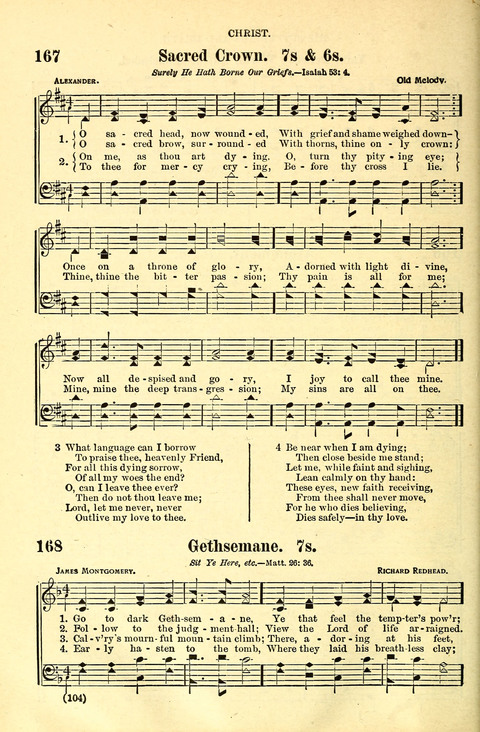 The Brethren Hymnal: A Collection of Psalms, Hymns and Spiritual Songs suited for Song Service in Christian Worship, for Church Service, Social Meetings and Sunday Schools page 100