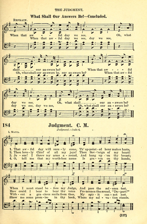 The Brethren Hymnal: A Collection of Psalms, Hymns and Spiritual Songs suited for Song Service in Christian Worship, for Church Service, Social Meetings and Sunday Schools page 113