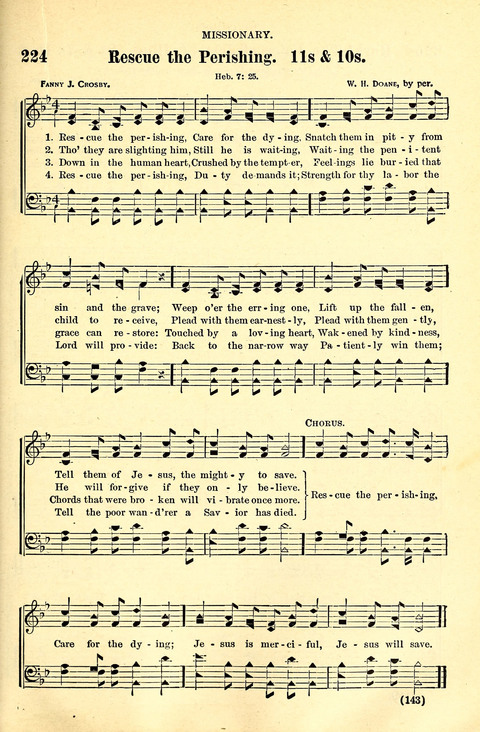 The Brethren Hymnal: A Collection of Psalms, Hymns and Spiritual Songs suited for Song Service in Christian Worship, for Church Service, Social Meetings and Sunday Schools page 141