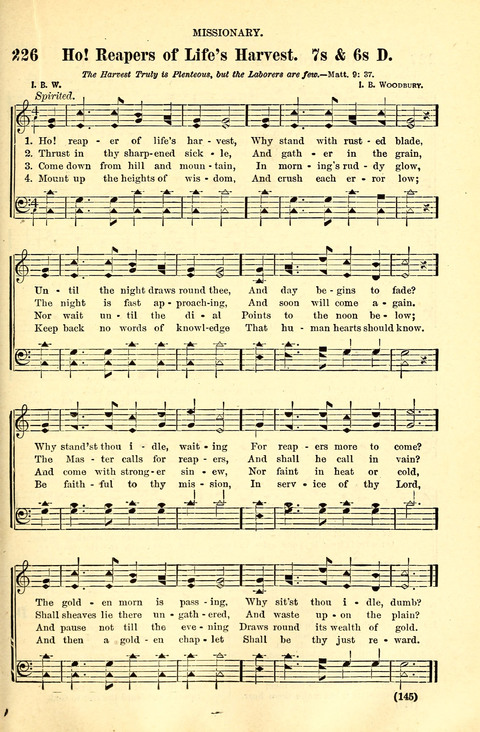 The Brethren Hymnal: A Collection of Psalms, Hymns and Spiritual Songs suited for Song Service in Christian Worship, for Church Service, Social Meetings and Sunday Schools page 143