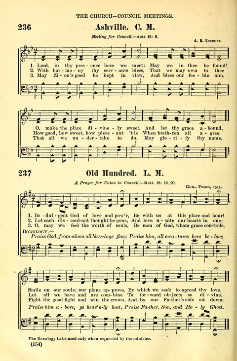 The Brethren Hymnal: A Collection of Psalms, Hymns and Spiritual Songs suited for Song Service in Christian Worship, for Church Service, Social Meetings and Sunday Schools page 152