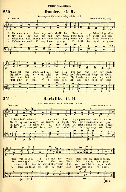 The Brethren Hymnal: A Collection of Psalms, Hymns and Spiritual Songs suited for Song Service in Christian Worship, for Church Service, Social Meetings and Sunday Schools page 159