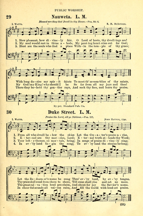 The Brethren Hymnal: A Collection of Psalms, Hymns and Spiritual Songs suited for Song Service in Christian Worship, for Church Service, Social Meetings and Sunday Schools page 17