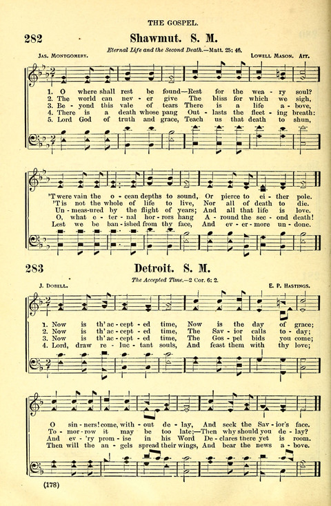 The Brethren Hymnal: A Collection of Psalms, Hymns and Spiritual Songs suited for Song Service in Christian Worship, for Church Service, Social Meetings and Sunday Schools page 176