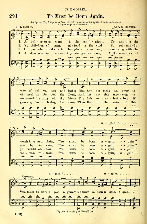 The Brethren Hymnal: A Collection of Psalms, Hymns and Spiritual Songs suited for Song Service in Christian Worship, for Church Service, Social Meetings and Sunday Schools page 182