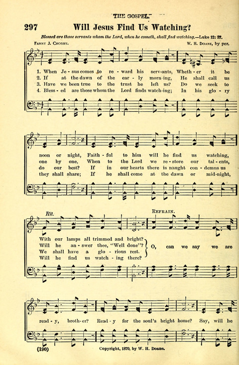 The Brethren Hymnal: A Collection of Psalms, Hymns and Spiritual Songs suited for Song Service in Christian Worship, for Church Service, Social Meetings and Sunday Schools page 188