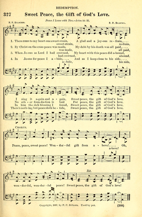 The Brethren Hymnal: A Collection of Psalms, Hymns and Spiritual Songs suited for Song Service in Christian Worship, for Church Service, Social Meetings and Sunday Schools page 207