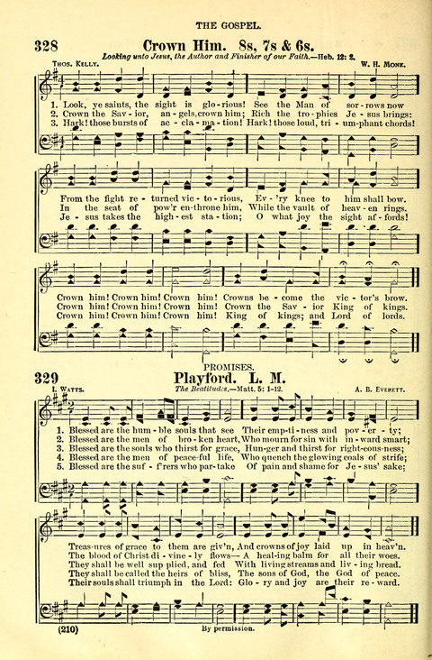 The Brethren Hymnal: A Collection of Psalms, Hymns and Spiritual Songs suited for Song Service in Christian Worship, for Church Service, Social Meetings and Sunday Schools page 208