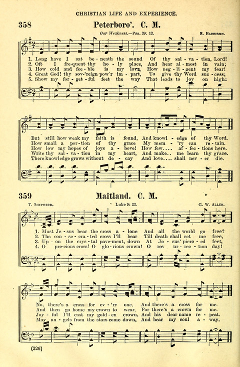 The Brethren Hymnal: A Collection of Psalms, Hymns and Spiritual Songs suited for Song Service in Christian Worship, for Church Service, Social Meetings and Sunday Schools page 224