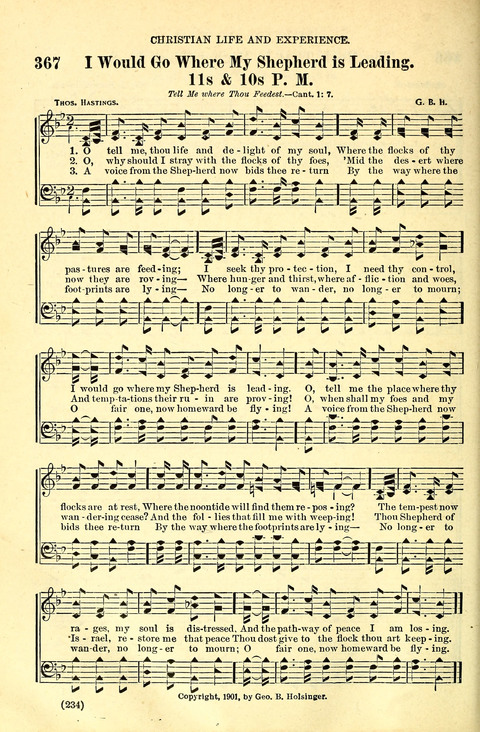 The Brethren Hymnal: A Collection of Psalms, Hymns and Spiritual Songs suited for Song Service in Christian Worship, for Church Service, Social Meetings and Sunday Schools page 232