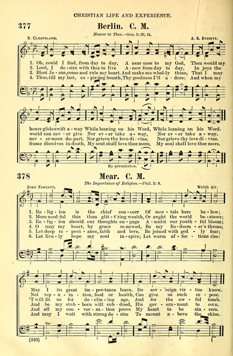 The Brethren Hymnal: A Collection of Psalms, Hymns and Spiritual Songs suited for Song Service in Christian Worship, for Church Service, Social Meetings and Sunday Schools page 238