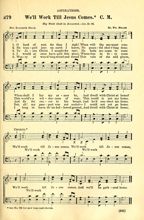 The Brethren Hymnal: A Collection of Psalms, Hymns and Spiritual Songs suited for Song Service in Christian Worship, for Church Service, Social Meetings and Sunday Schools page 239