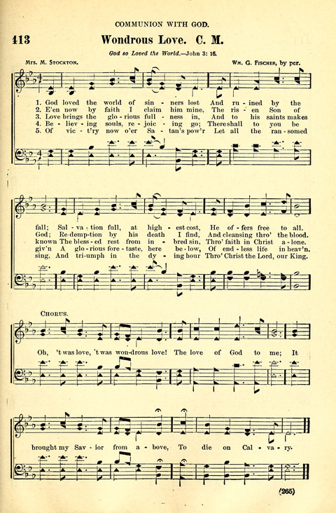 The Brethren Hymnal: A Collection of Psalms, Hymns and Spiritual Songs suited for Song Service in Christian Worship, for Church Service, Social Meetings and Sunday Schools page 263