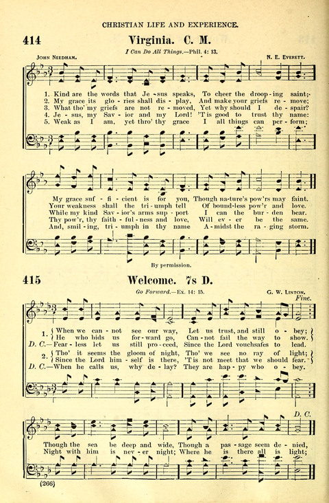 The Brethren Hymnal: A Collection of Psalms, Hymns and Spiritual Songs suited for Song Service in Christian Worship, for Church Service, Social Meetings and Sunday Schools page 264