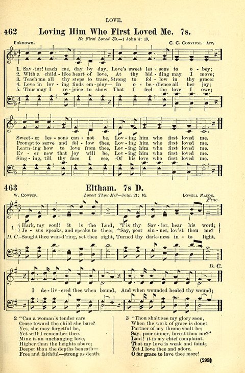 The Brethren Hymnal: A Collection of Psalms, Hymns and Spiritual Songs suited for Song Service in Christian Worship, for Church Service, Social Meetings and Sunday Schools page 291