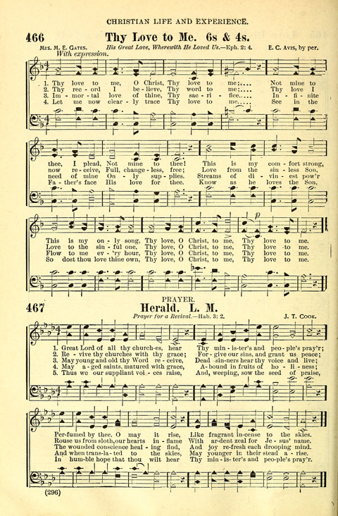 The Brethren Hymnal: A Collection of Psalms, Hymns and Spiritual Songs suited for Song Service in Christian Worship, for Church Service, Social Meetings and Sunday Schools page 294