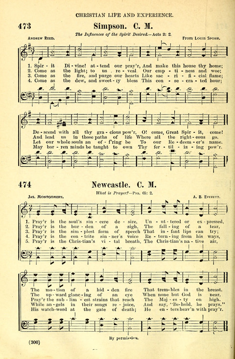 The Brethren Hymnal: A Collection of Psalms, Hymns and Spiritual Songs suited for Song Service in Christian Worship, for Church Service, Social Meetings and Sunday Schools page 298