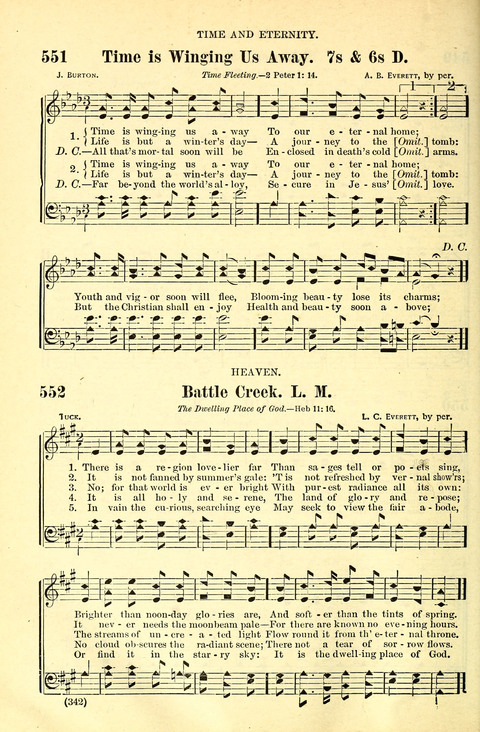 The Brethren Hymnal: A Collection of Psalms, Hymns and Spiritual Songs suited for Song Service in Christian Worship, for Church Service, Social Meetings and Sunday Schools page 340