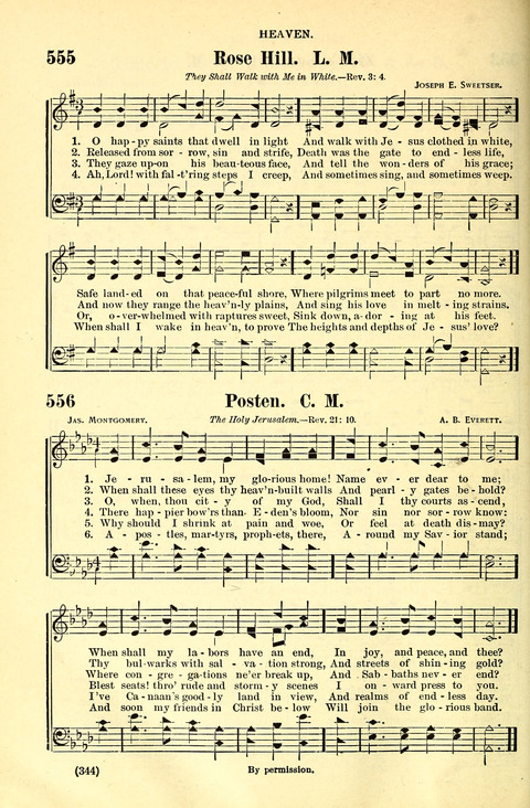 The Brethren Hymnal: A Collection of Psalms, Hymns and Spiritual Songs suited for Song Service in Christian Worship, for Church Service, Social Meetings and Sunday Schools page 342