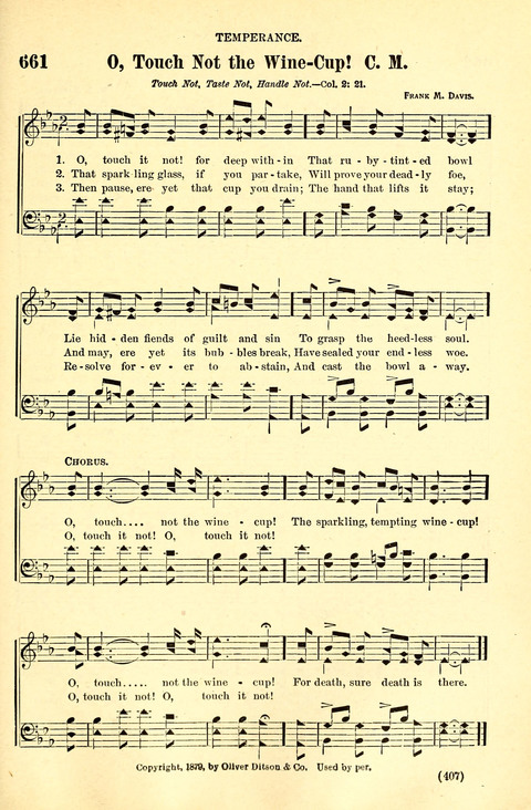 The Brethren Hymnal: A Collection of Psalms, Hymns and Spiritual Songs suited for Song Service in Christian Worship, for Church Service, Social Meetings and Sunday Schools page 405